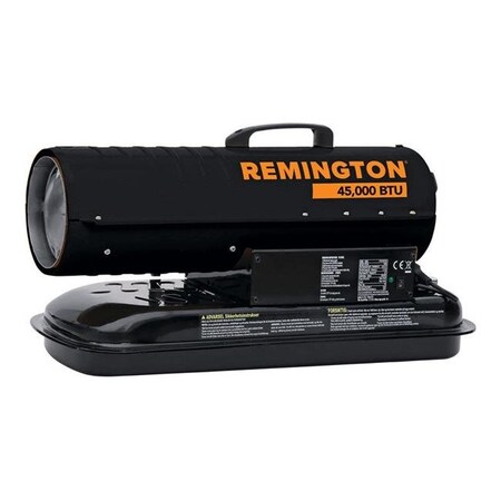 Remington Remington 4892550 1125 sq. ft. 45000 BTU Forced Air Kerosene Heater 4892550